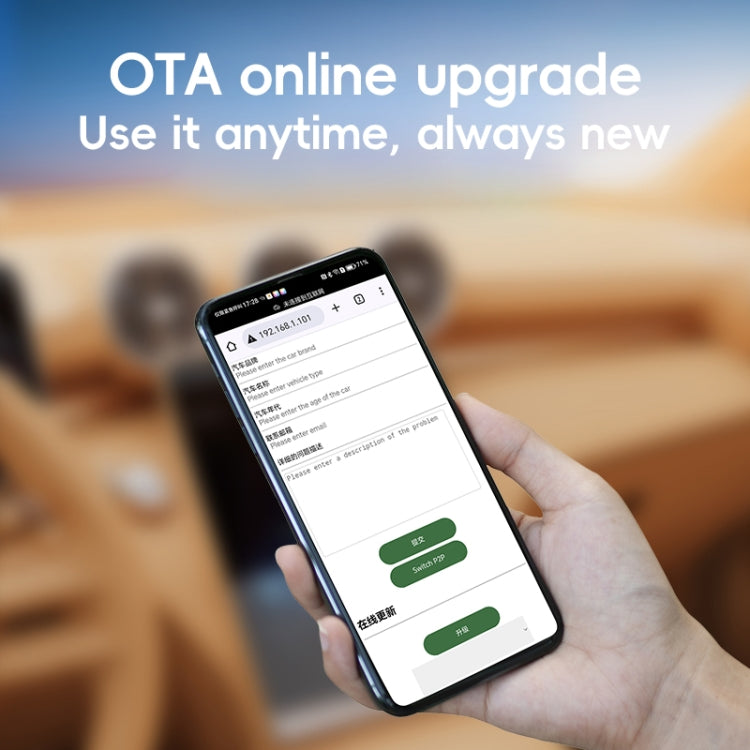 For Android Car Carplay Box Wired to Wireless Auto Adapter