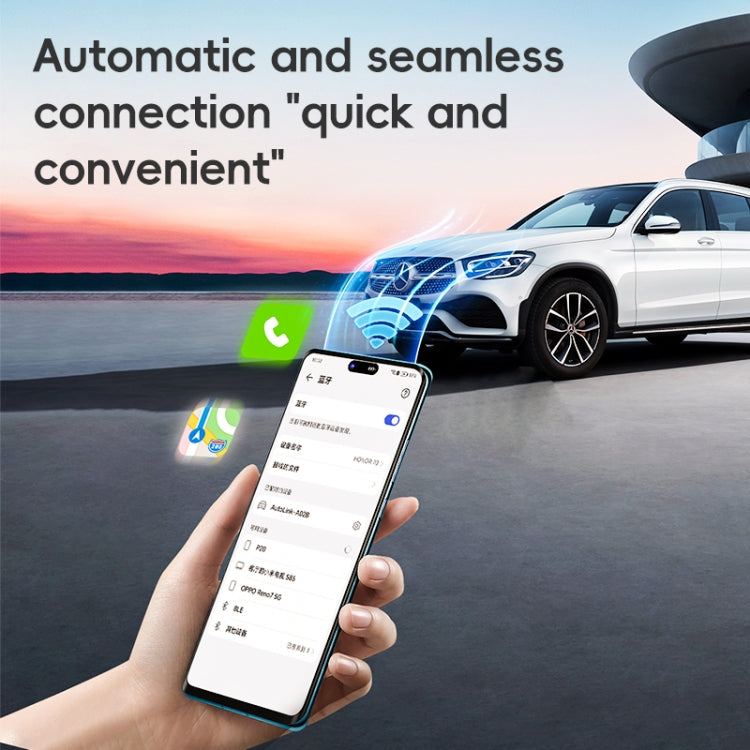 For Android Car Carplay Box Wired to Wireless Auto Adapter