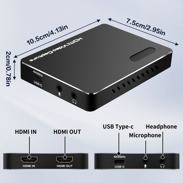 NK-A20 USB3.2 4K HDMI HD Video Capture Card