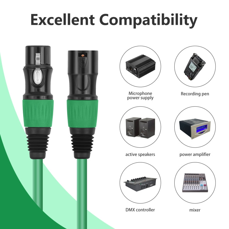JC1015 XLR 3pin Male to Female Audio Cable