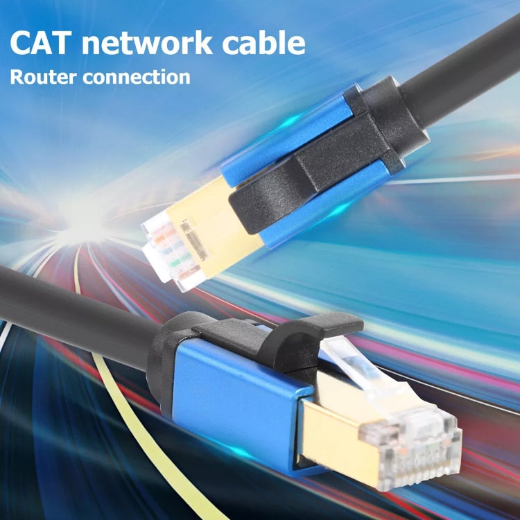 CAT8e Pure copper Computer Switch Router Ethernet Network LAN Cable, 1m, 2m, 5m, 8m, 15m, 20m, 30m