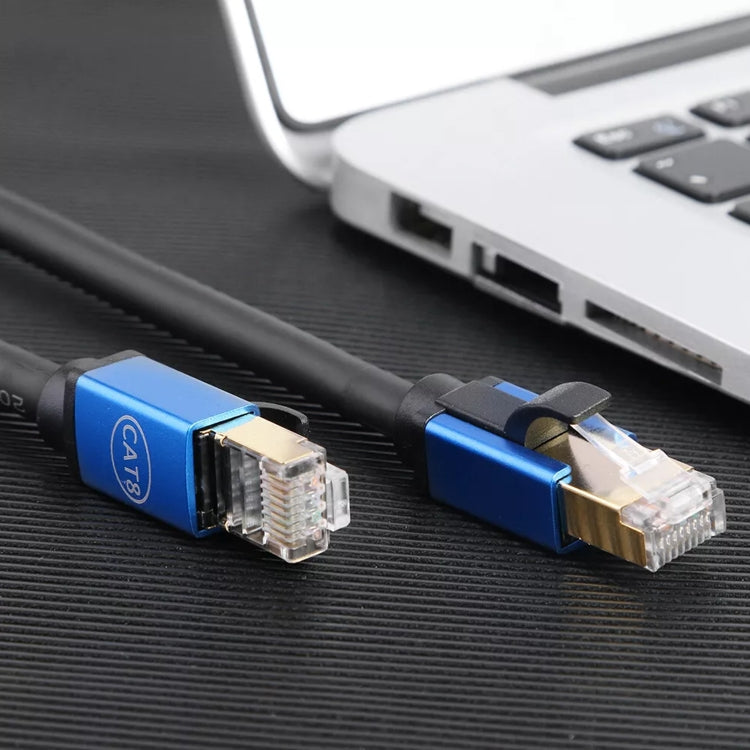 CAT8e Pure copper Computer Switch Router Ethernet Network LAN Cable, 1m, 2m, 5m, 8m, 15m, 20m, 30m