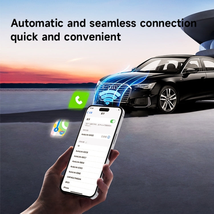 2 in 1 Car Carplay / Android Auto Carplay Box Wired to Wireless Adapter