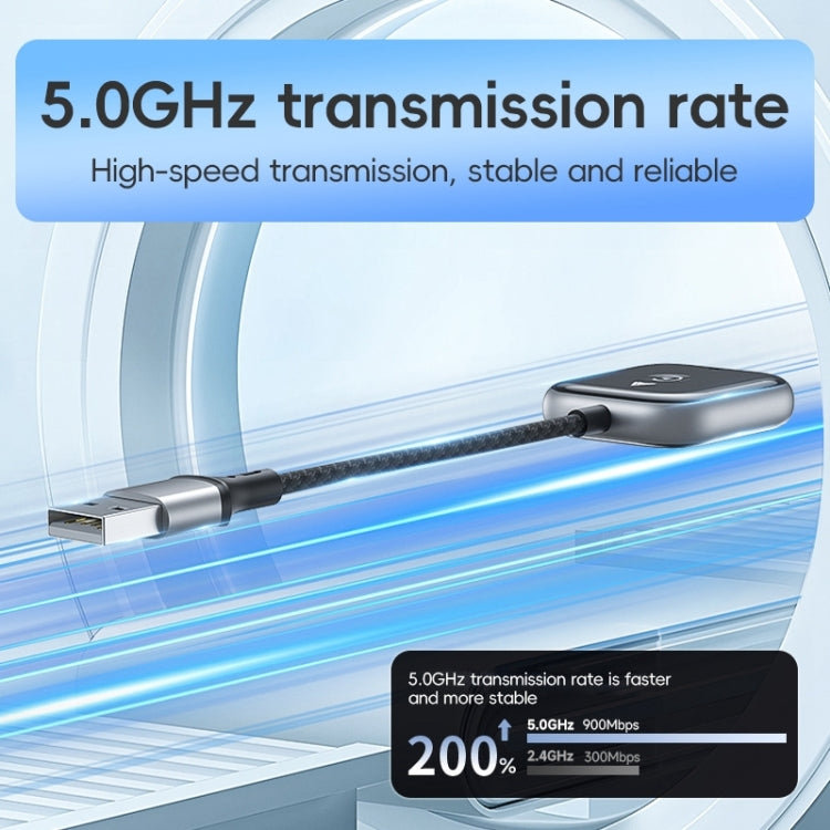 2 in 1 Apple CarPlay / Android Auto Wired to Wireless Car CarPlay Box Adapter