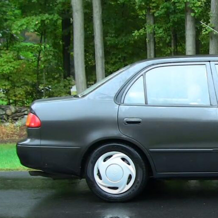 2 PCS Car Rear Door Outside Handle 69240-02040+69240-02040 for Toyota Carola 1998-2002