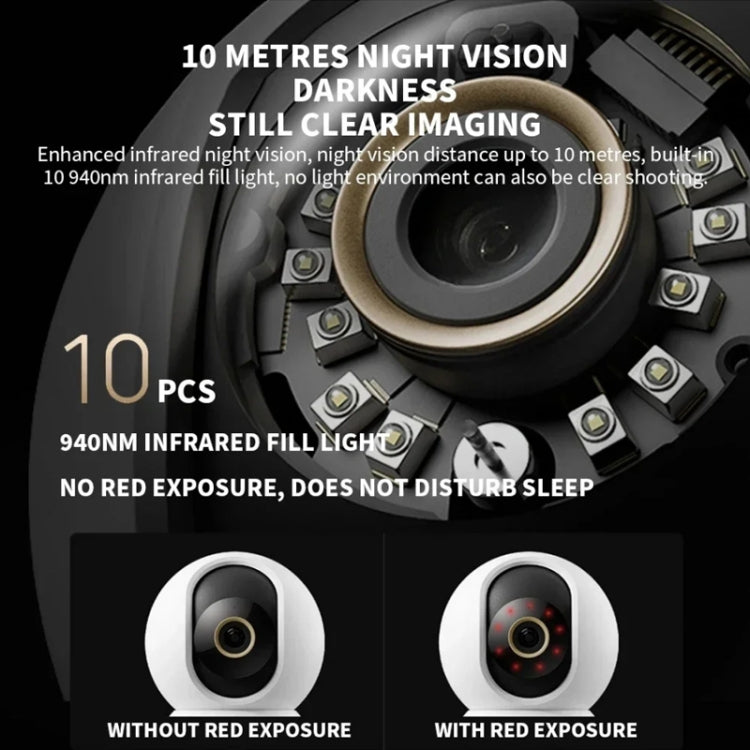 Original Xiaomi Smart Camera C700 4K 360 Viewing Angle Full-Color Night Vision AI Camera