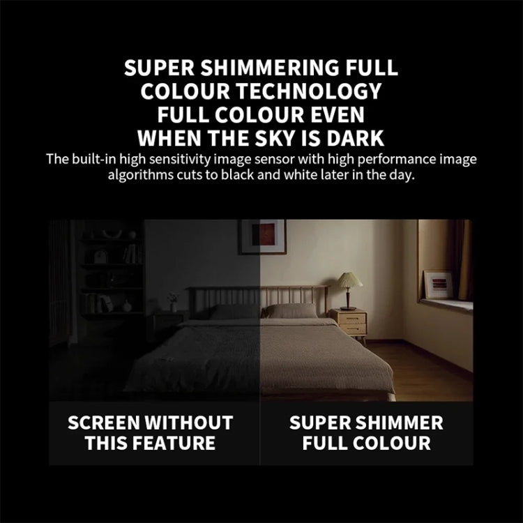 Original Xiaomi Smart Camera C700 4K 360 Viewing Angle Full-Color Night Vision AI Camera