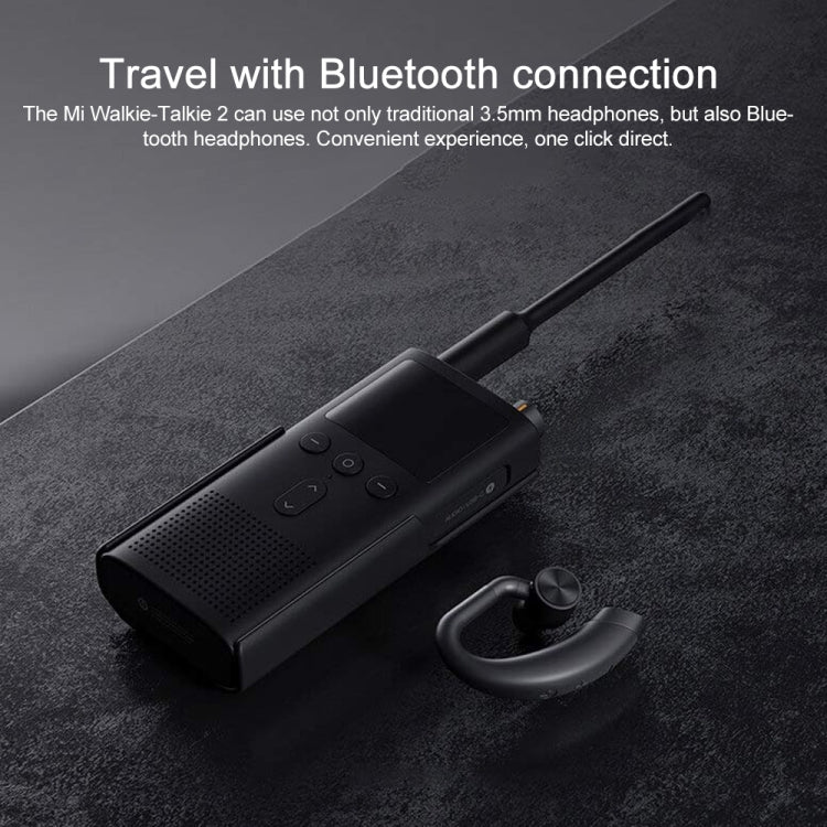 Original Xiaomi IP65 Waterproof UV Dual Band Walkie Talkie 2