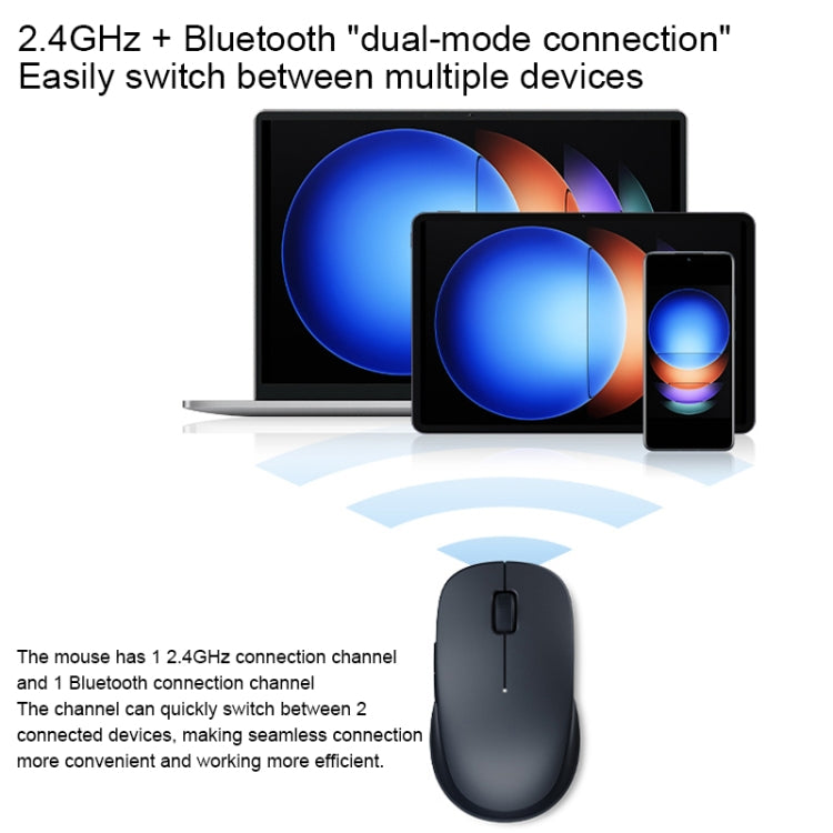 Original Xiaomi XMSMSB01YM 1200DPI Bluetooth Dual Mode Wireless Mouse 2