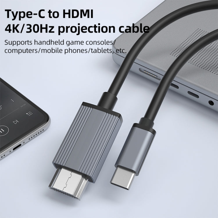 L17 USB-C / Type-C to HDMI Conversion Cable HD Same Screen Adapter Cable