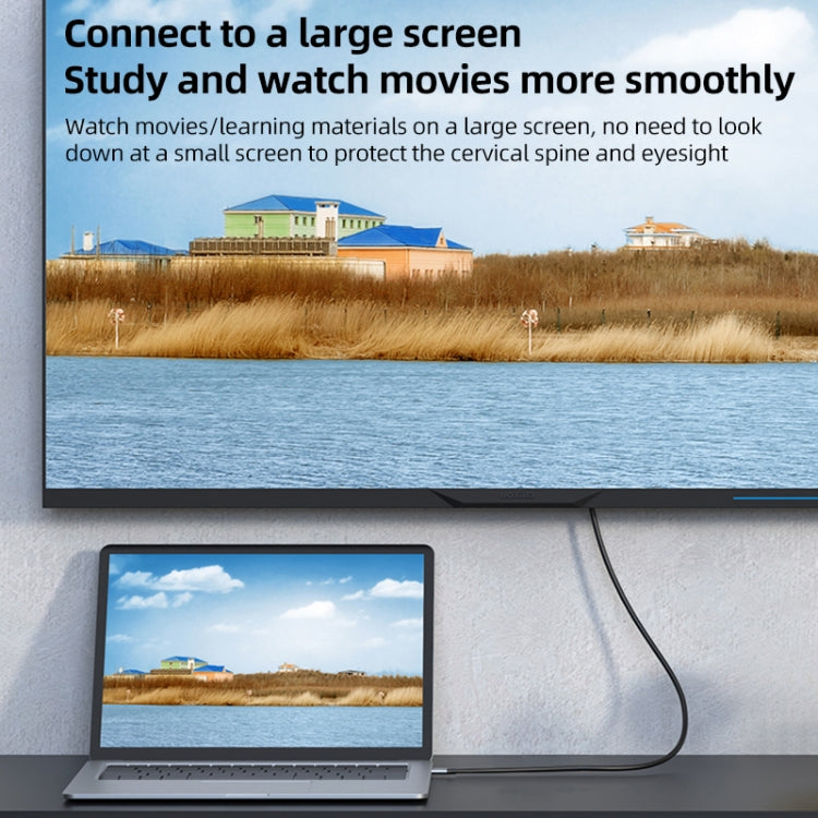 L17 USB-C / Type-C to HDMI Conversion Cable HD Same Screen Adapter Cable