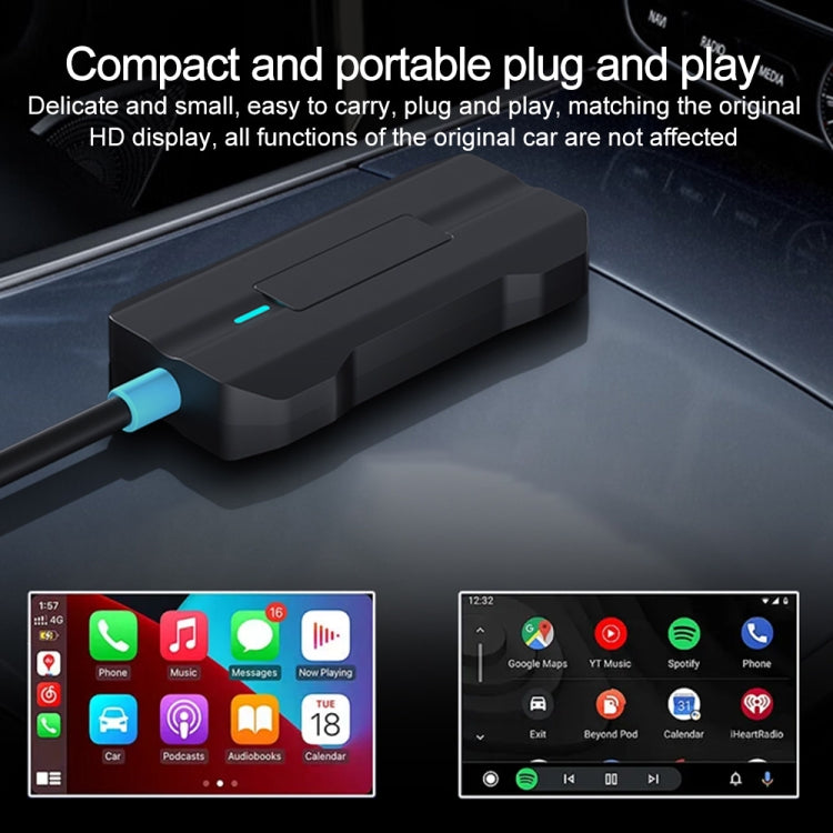 CarPlay and Android Auto Dual Interface Wireless Car Connectivity Box