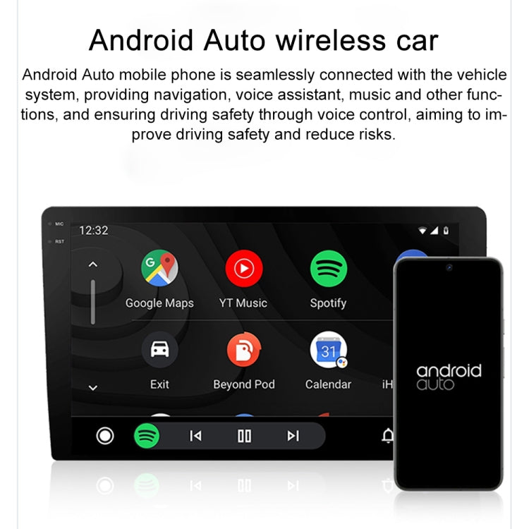 CarPlay and Android Auto Dual Interface Wireless Car Connectivity Box