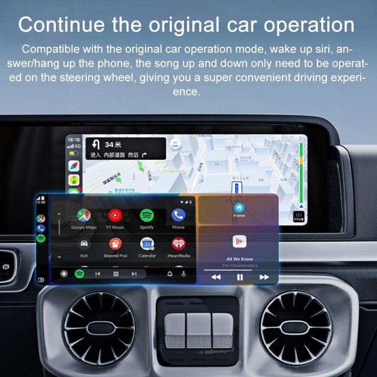 CarPlay and Android Auto Dual Interface Wireless Car Connectivity Box