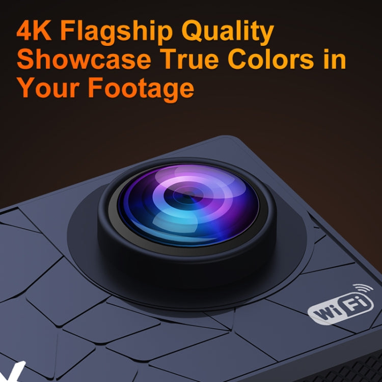 I5-361 2.0 inch IPS HD Screen Wide Angle 4K WiFi Action Camera