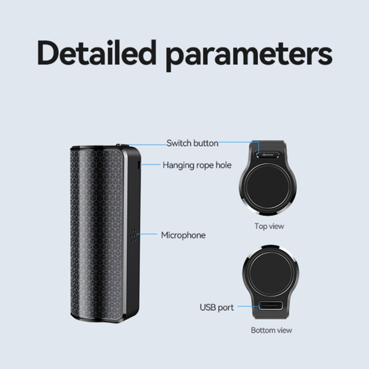 Q70A Magnetic Noise Reduction Voice Recording Pen Support APP Control