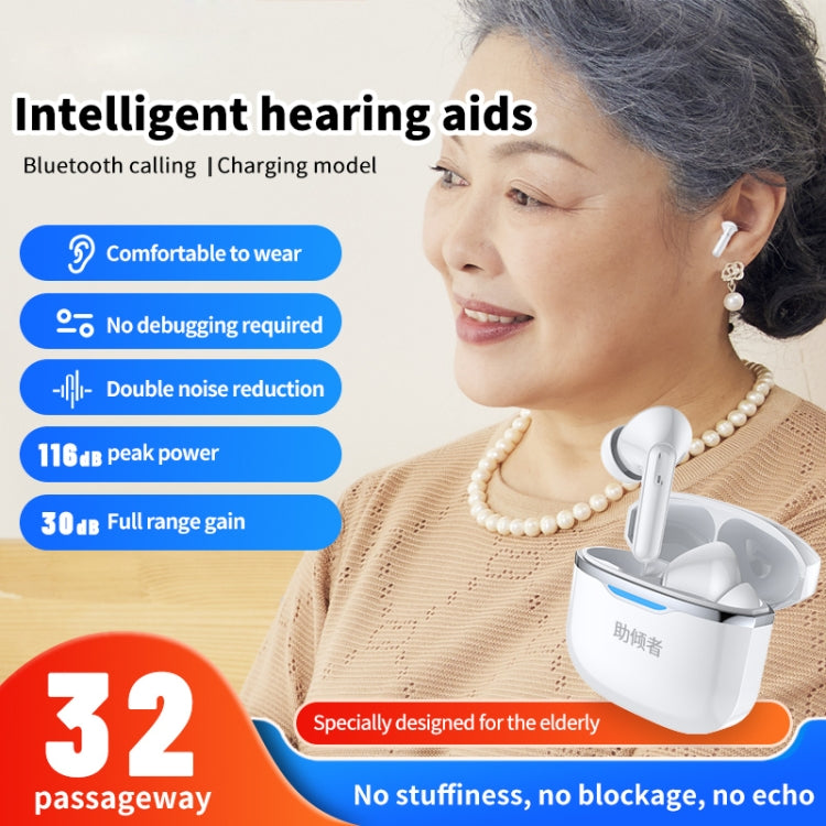 Bluetooth 5.3 In-ear AI Smart Recognition Hearing Aid