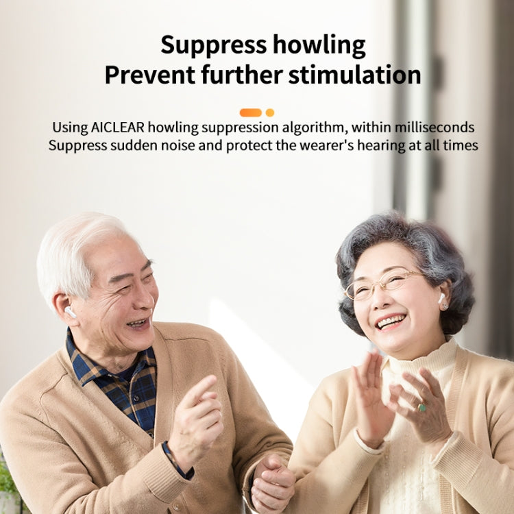 Bluetooth 5.3 In-ear AI Smart Recognition Hearing Aid