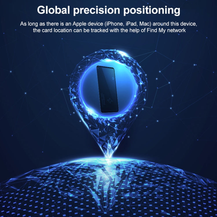 F5 Ultra-thin Card Type Location Tracker Anti-lost Device