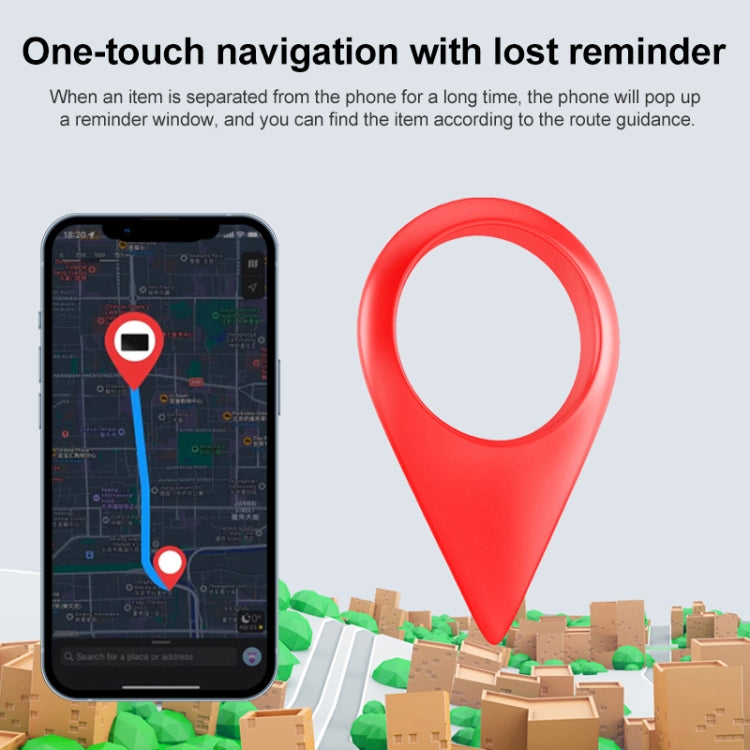 F5 Ultra-thin Card Type Location Tracker Anti-lost Device