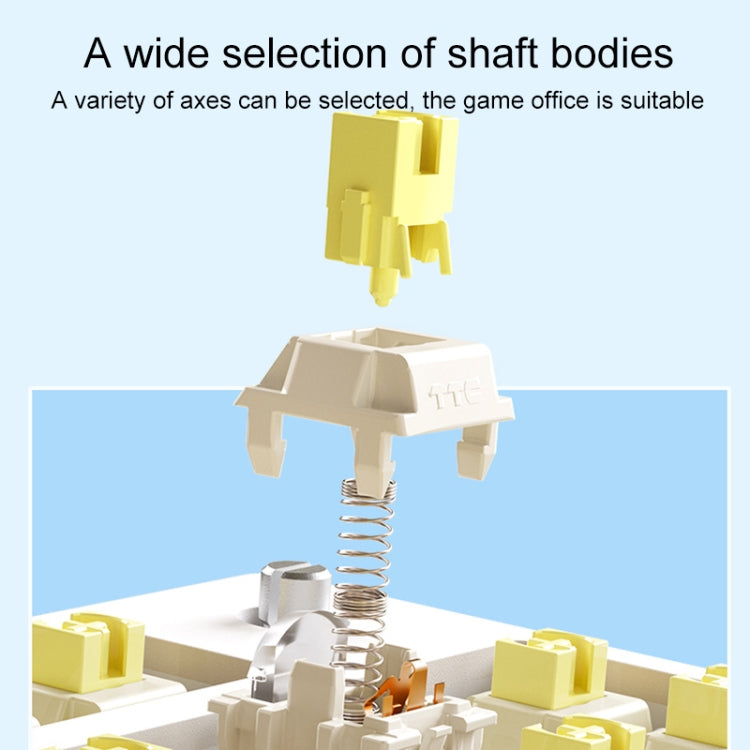 AULA F75 80 Keys Wired/2.4G/Bluetooth Three Model Customized RGB Mechanical Keyboard