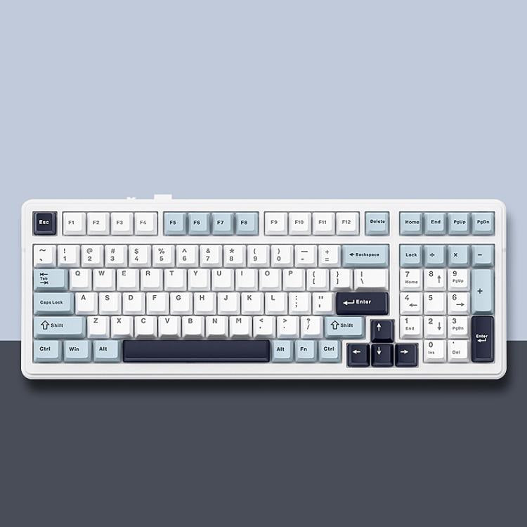 AULA F99 99 Keys Wired/2.4G/Bluetooth Three Model Customized RGB Mechanical Keyboard