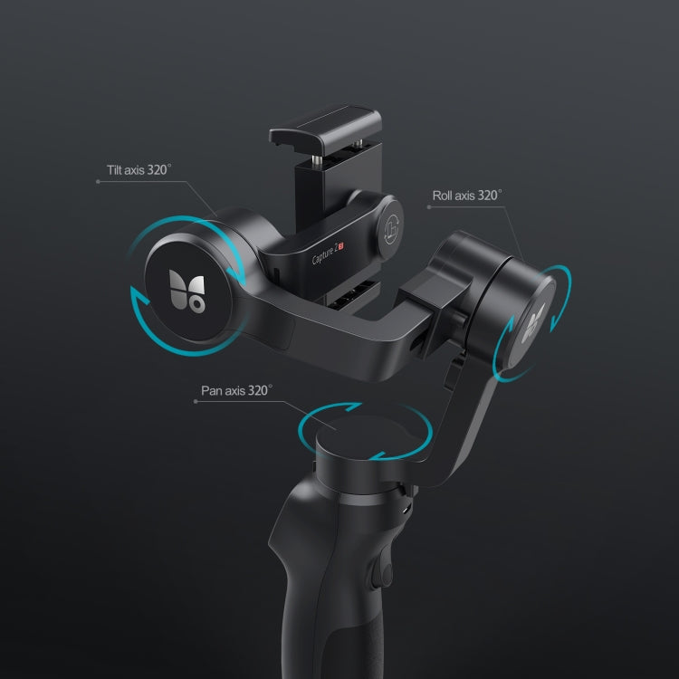 FUNSNAP Capture 2s Smart 3-Axis Handheld Gimbal Phone Live Stabilizer