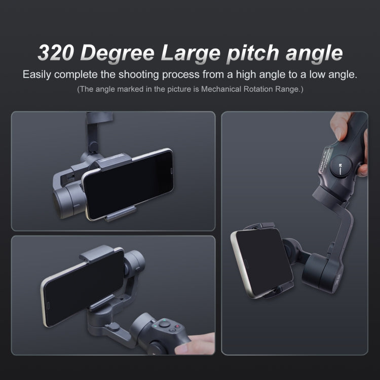 FUNSNAP Capture 2s Smart 3-Axis Handheld Gimbal Phone Live Stabilizer