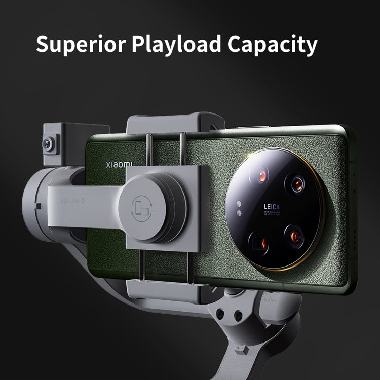 FUNSNAP Capture 5 Professional 3-Axis Handheld Gimbal Phone Live Stabilizer