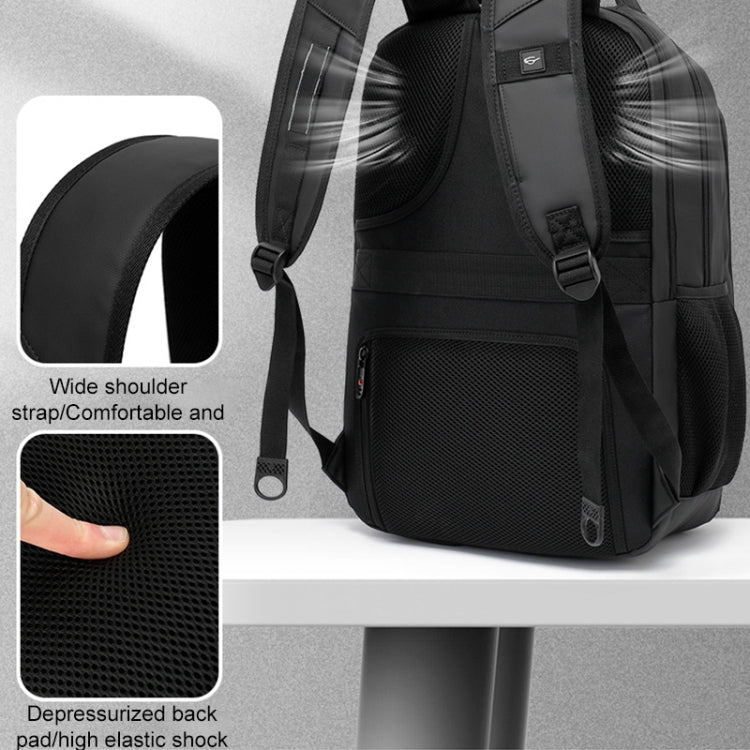 Multifunctional Large Capacity Waterproof Double-Shoulder Backpack with USB Interface