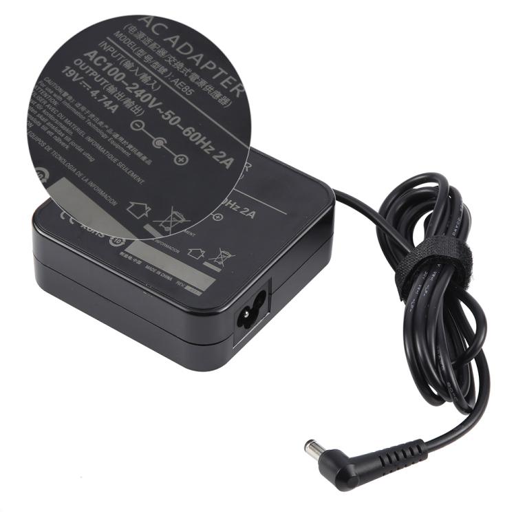 90W 19V 4.74A Laptop Notebook Power Adapter For Asus 5.5 x 2.5mm