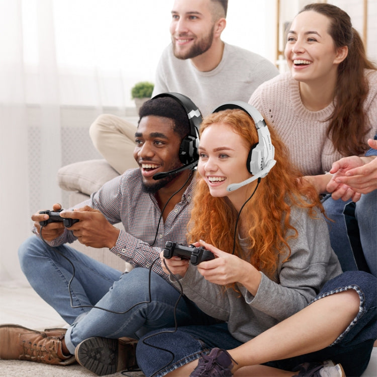 KOTION EACH G9000 Pro On-Ear Gaming Headset with Mic, Cable Length: About 2.1m