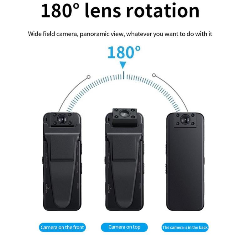 Z7 1080P HD Night Vision Magnetic Video Recorder with Back Clip