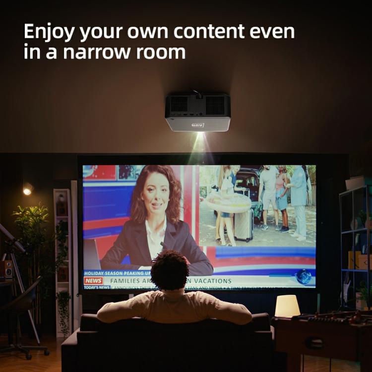 AUN U002 1920x1080P 970ANSI Android 12 Home Theater Smart Projector