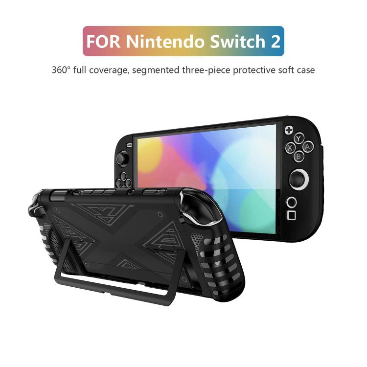 Detachable X-pattern Protective Case with Holder