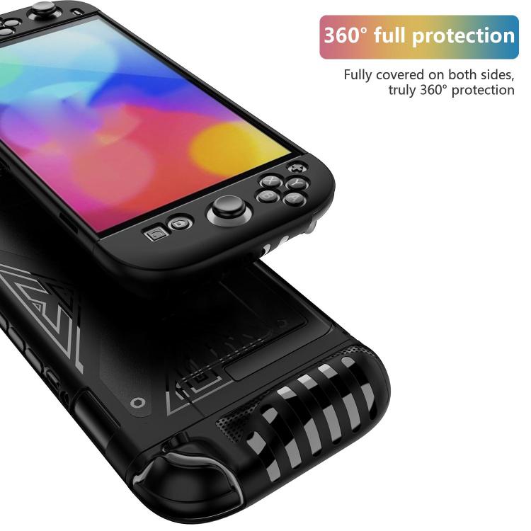 Detachable X-pattern Protective Case with Holder