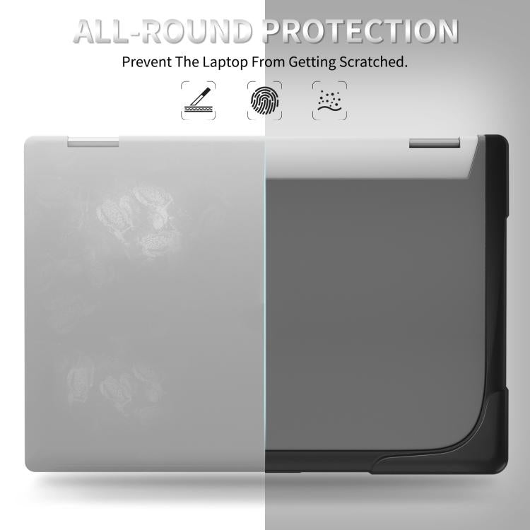 TPU + PC Two-color Anti-fall Laptop Protective Case