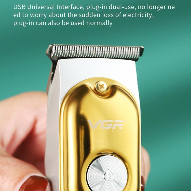 VGR V-290 Portable Mini USB Electric Hair Clipper with Digital Display