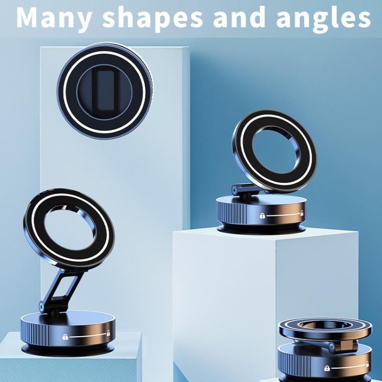 Q89 Foldable Vacuum MagSafe Magnetic Suction Cup Phone Holder