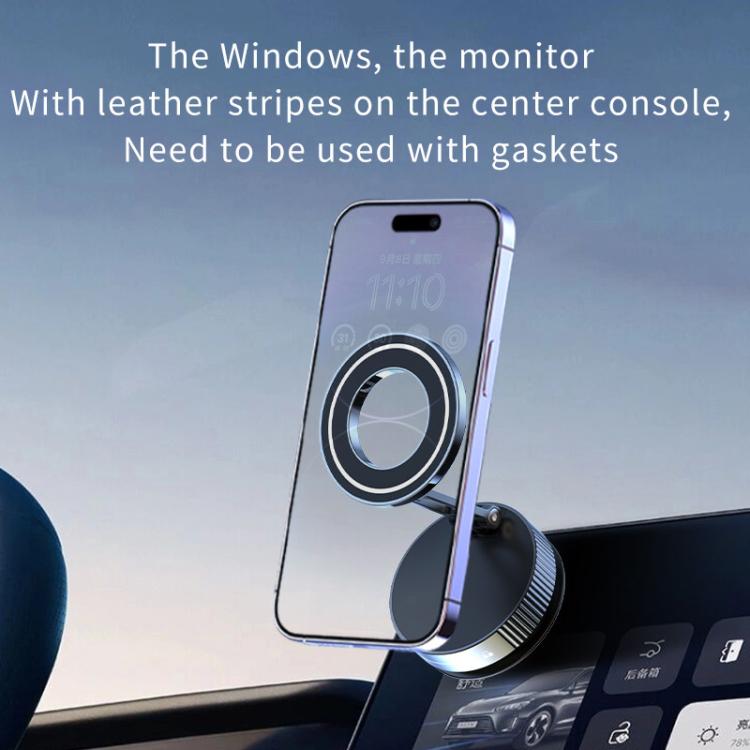 Q89 Foldable Vacuum MagSafe Magnetic Suction Cup Phone Holder