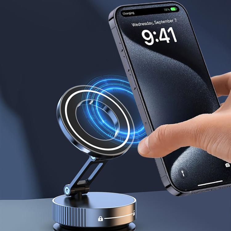 Q89 Foldable Vacuum MagSafe Magnetic Suction Cup Phone Holder