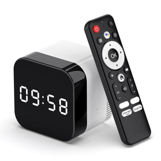 H96Max 8K UHD Android 14 Smart TV Box with Remote Control, Allwinner H728 Octa-Core