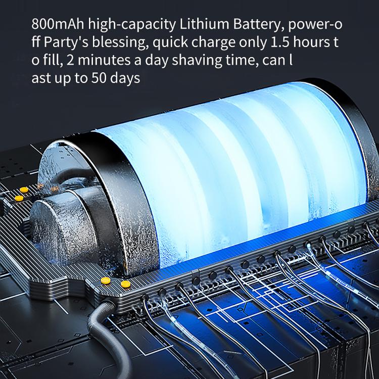 VGR V-305 Rotating Three-blade IPX7 Men Electric Shaver