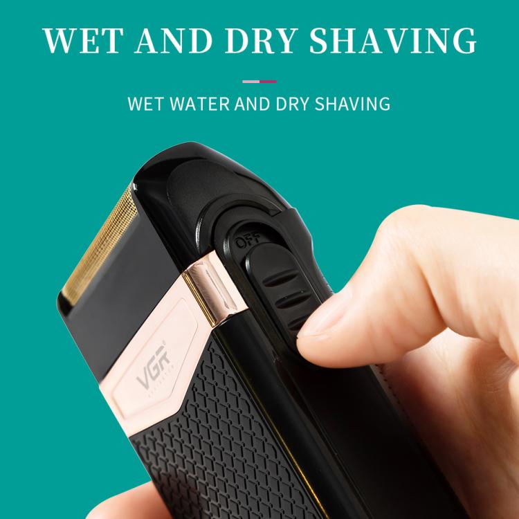 VGR V-331 Reciprocating Rotary 2 Cutter Head IPX4 Electric Shaver