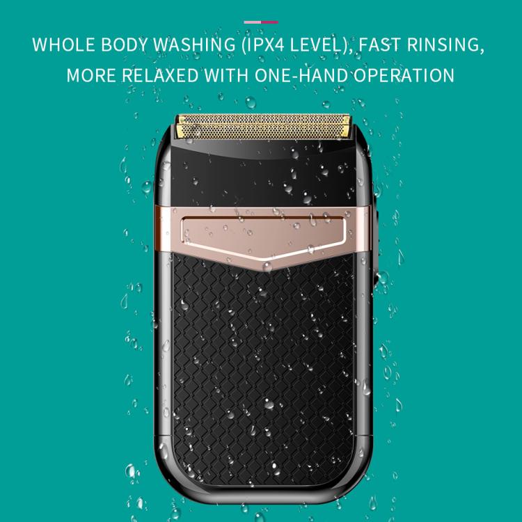 VGR V-331 Reciprocating Rotary 2 Cutter Head IPX4 Electric Shaver