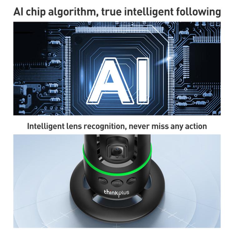 Lenovo Thinkplus H1C 360 Degree Face Recognition Smart AI Tracking Gimbal