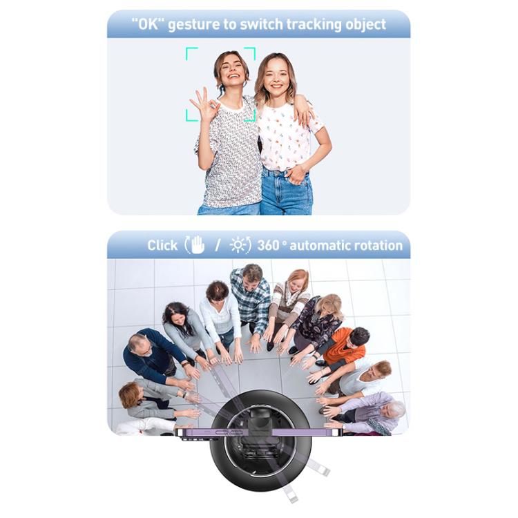 Lenovo Thinkplus H1C 360 Degree Face Recognition Smart AI Tracking Gimbal