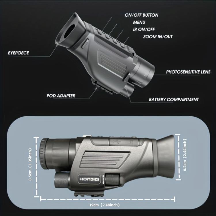 NVG355 4K HD Monocular Digital Night Vision Device