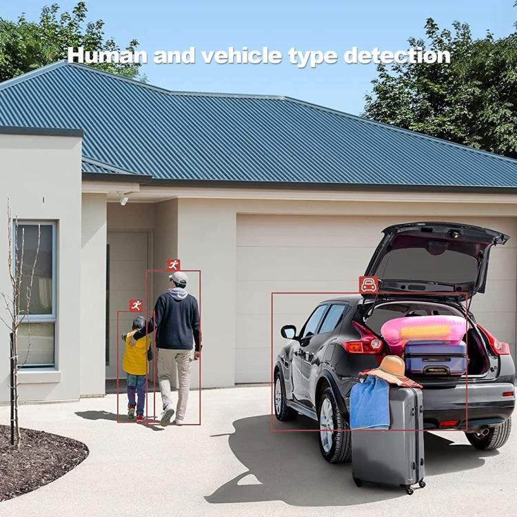 SriHome SH055B 8MP HD Multi-lens Super Wide Angle Panoramic PTZ Dome Camera