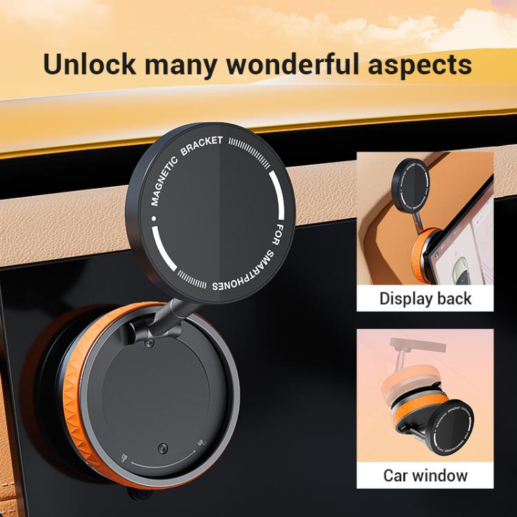 K10B Car Rotatable Vacuum Magnetic Foldable Phone Holder